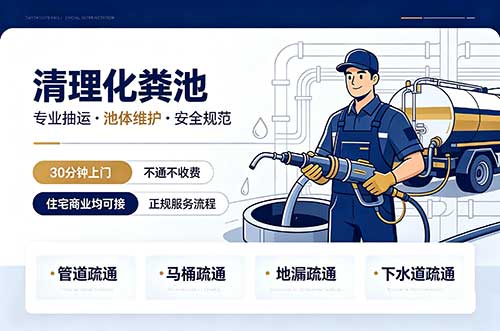 马鞍山清理化粪池
